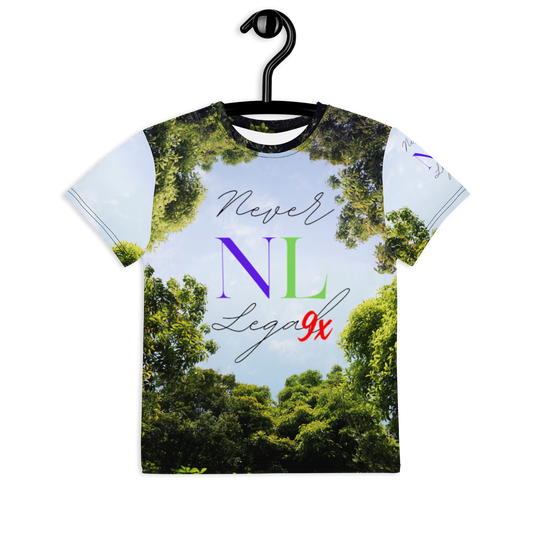 NEVER LEGAL 9X-Youth crew neck t-shirt