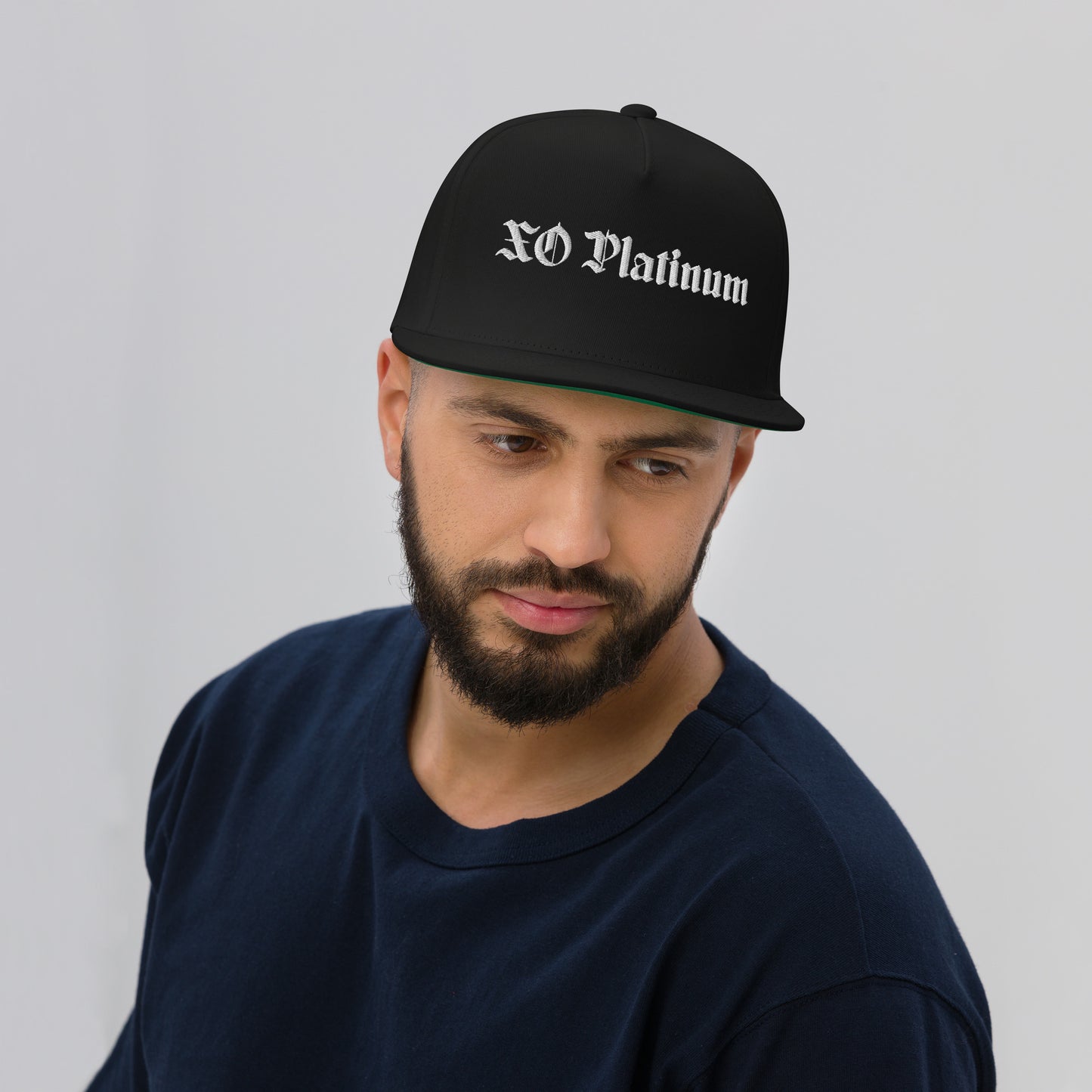 XO Platinum Flat Bill Cap