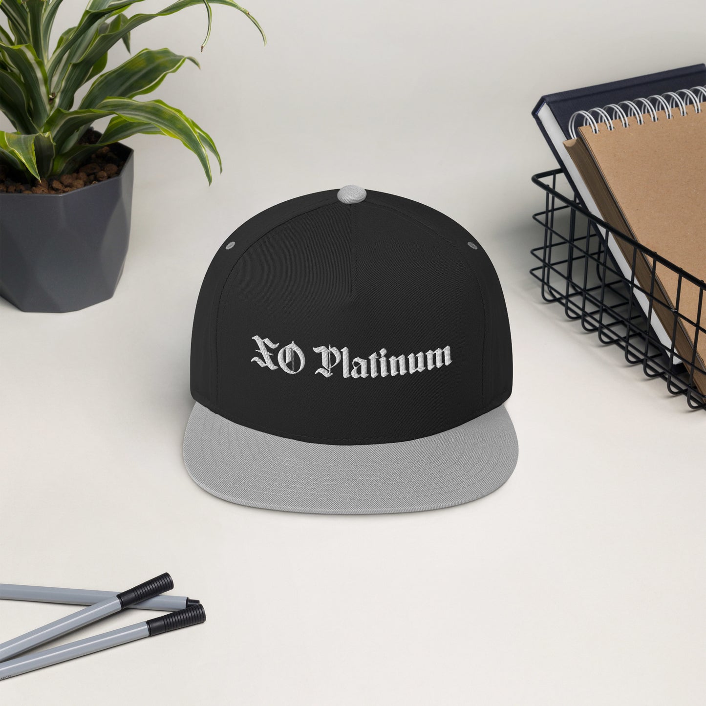 XO Platinum Flat Bill Cap