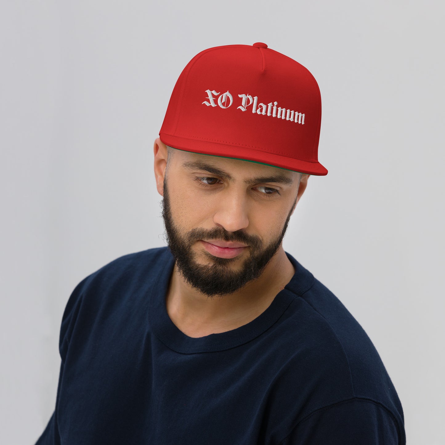 XO Platinum Flat Bill Cap