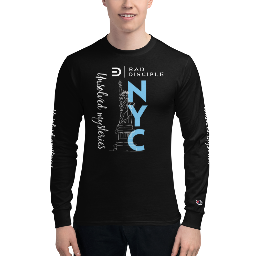 BAD DISCIPLE-NYC-Men's Champion Long Sleeve Shirt