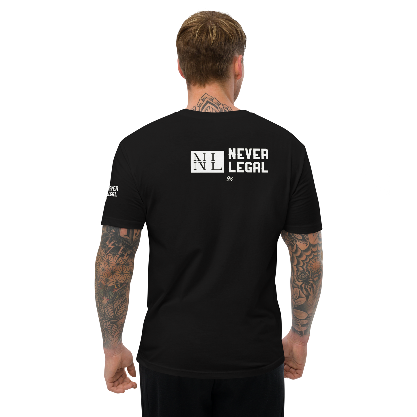 NEVER LEGAL 9X-Short Sleeve T-shirt