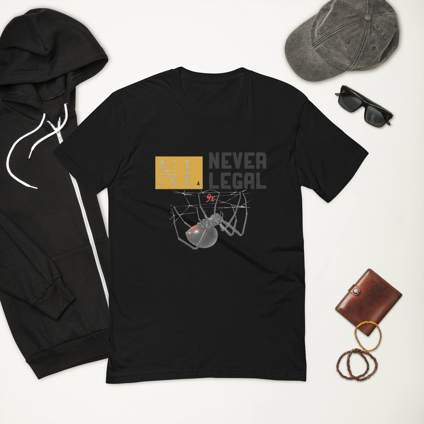 NEVER LEGAL 9X-Short Sleeve T-shirt