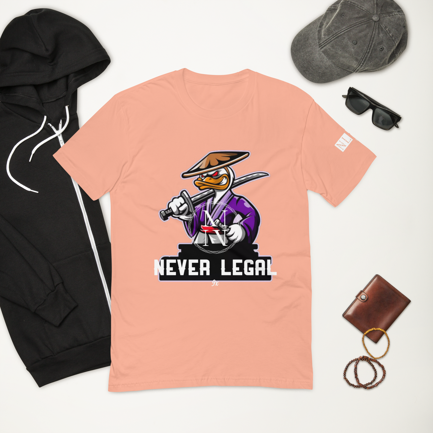 NEVER LEGAL 9X-Short Sleeve T-shirt