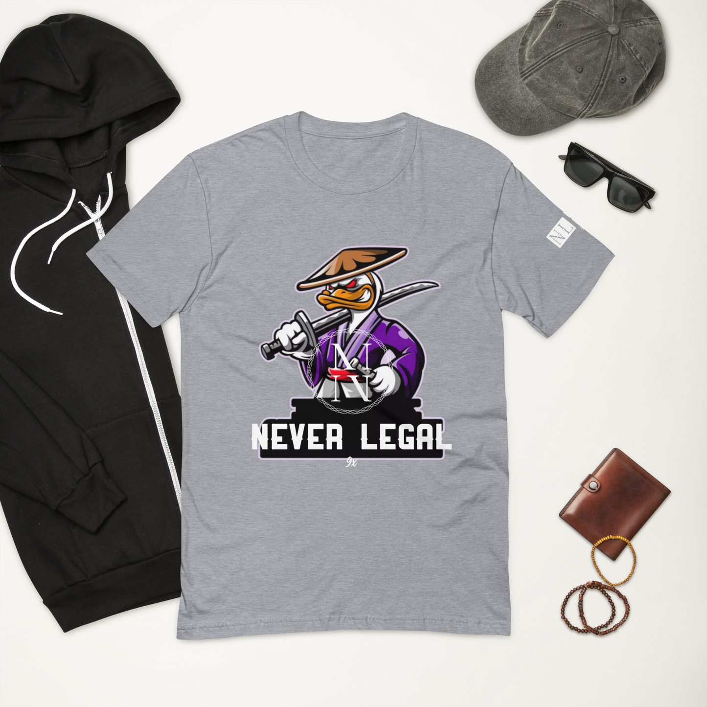 NEVER LEGAL 9X-Short Sleeve T-shirt