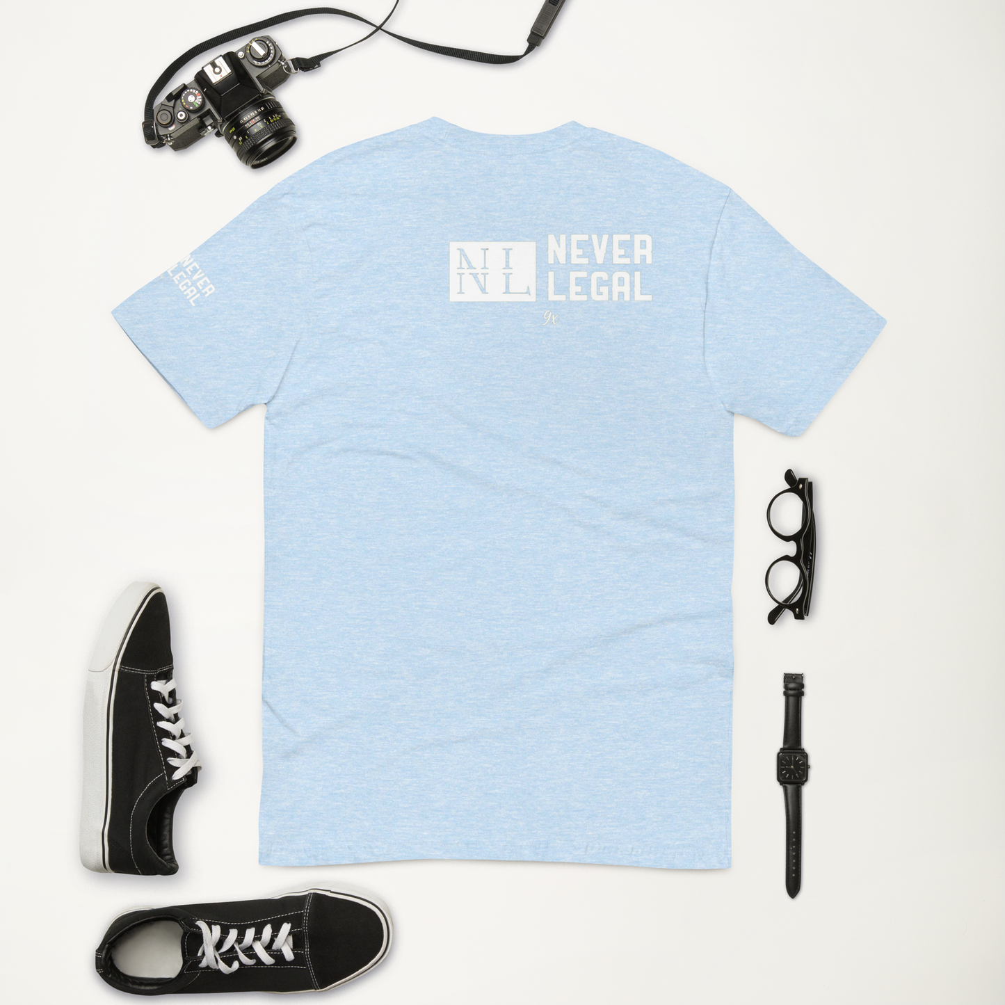 NEVER LEGAL 9X-Short Sleeve T-shirt