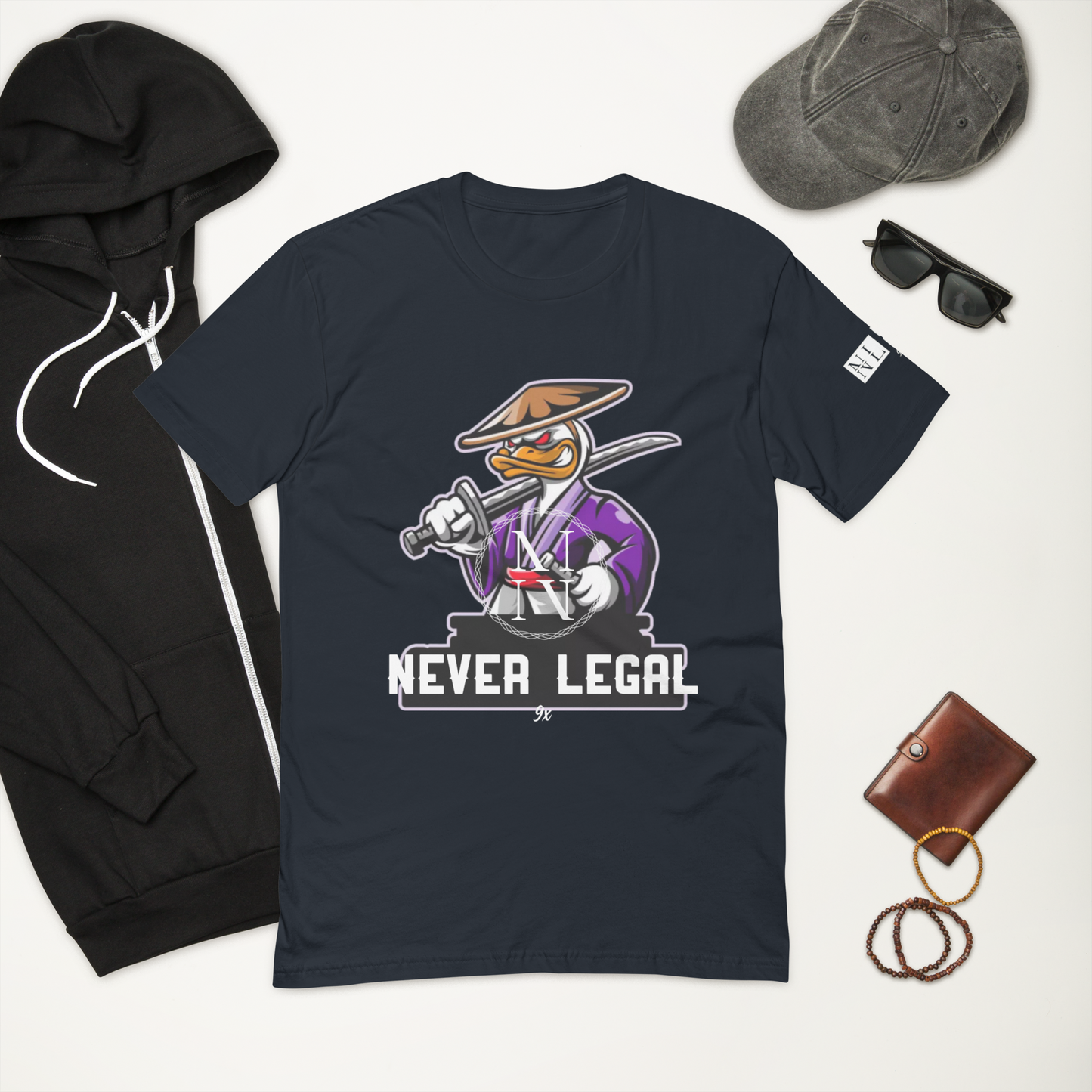 NEVER LEGAL 9X-Short Sleeve T-shirt