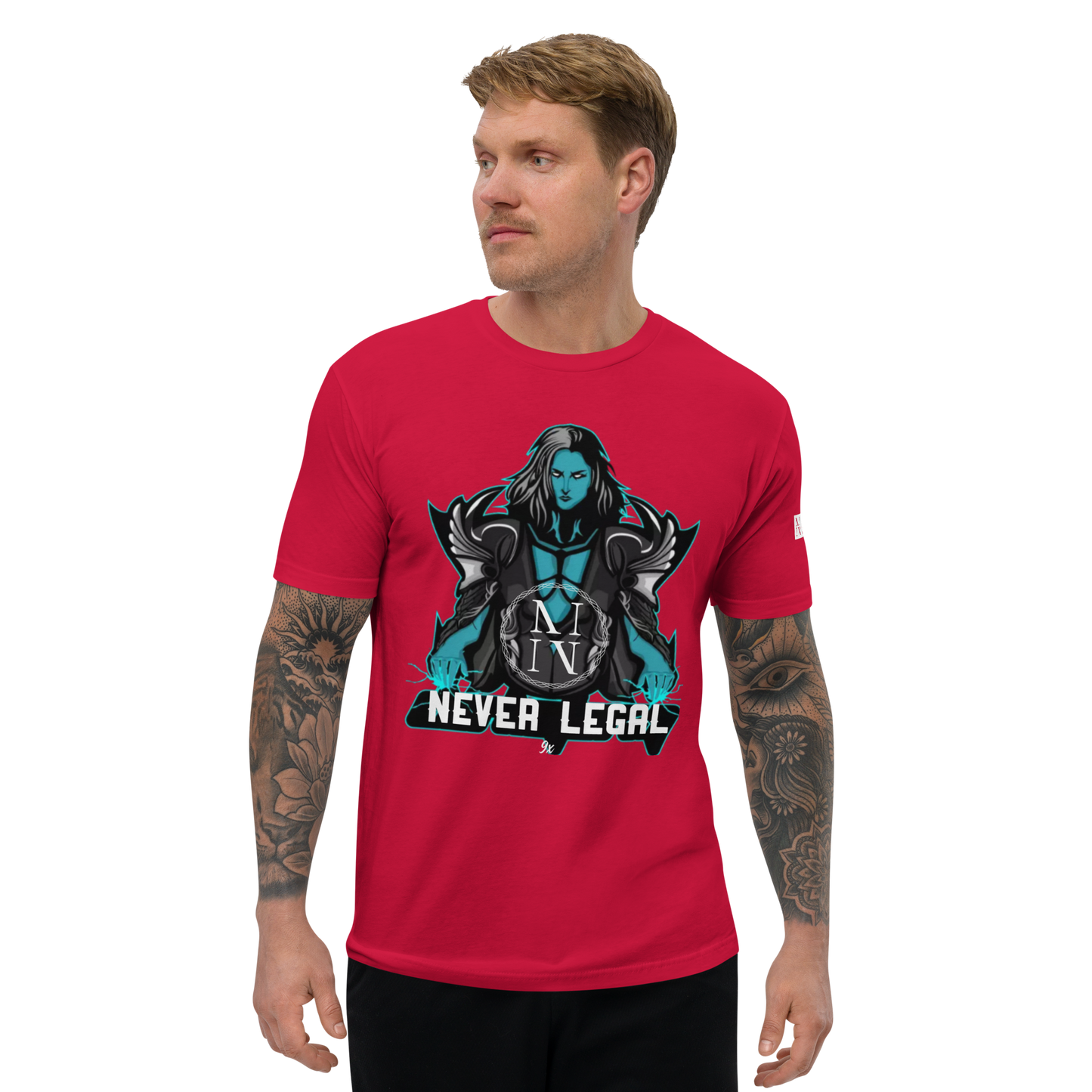 NEVER LEGAL 9X-Short Sleeve T-shirt