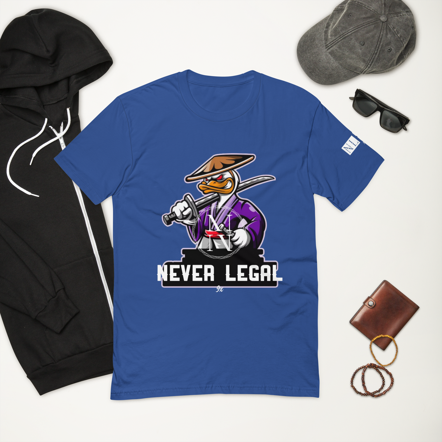 NEVER LEGAL 9X-Short Sleeve T-shirt