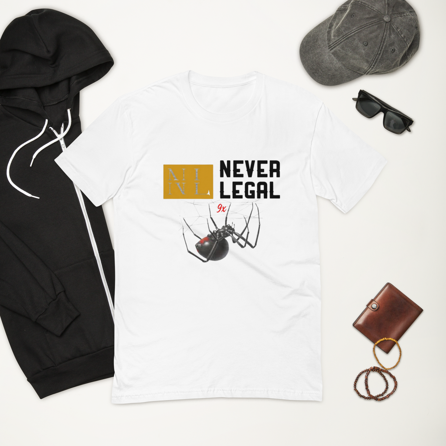 NEVER LEGAL 9X-Short Sleeve T-shirt