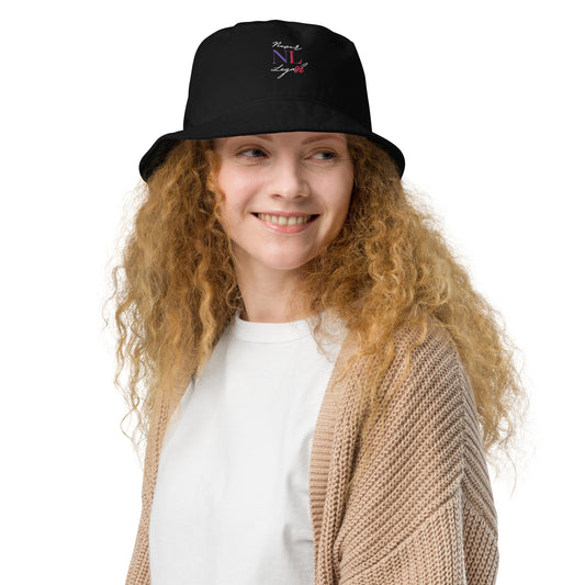 NEVER LEGAL 9X women's-Organic bucket hat