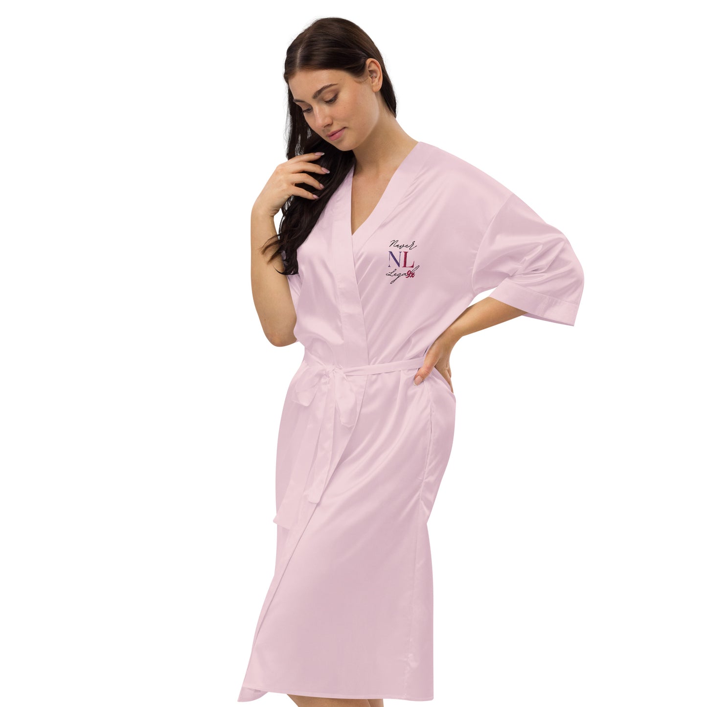 NEVER LEGAL 9X-Satin robe