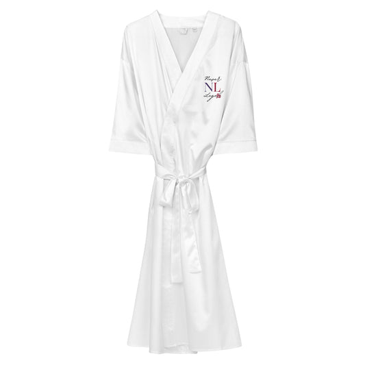 NEVER LEGAL 9X-Satin robe