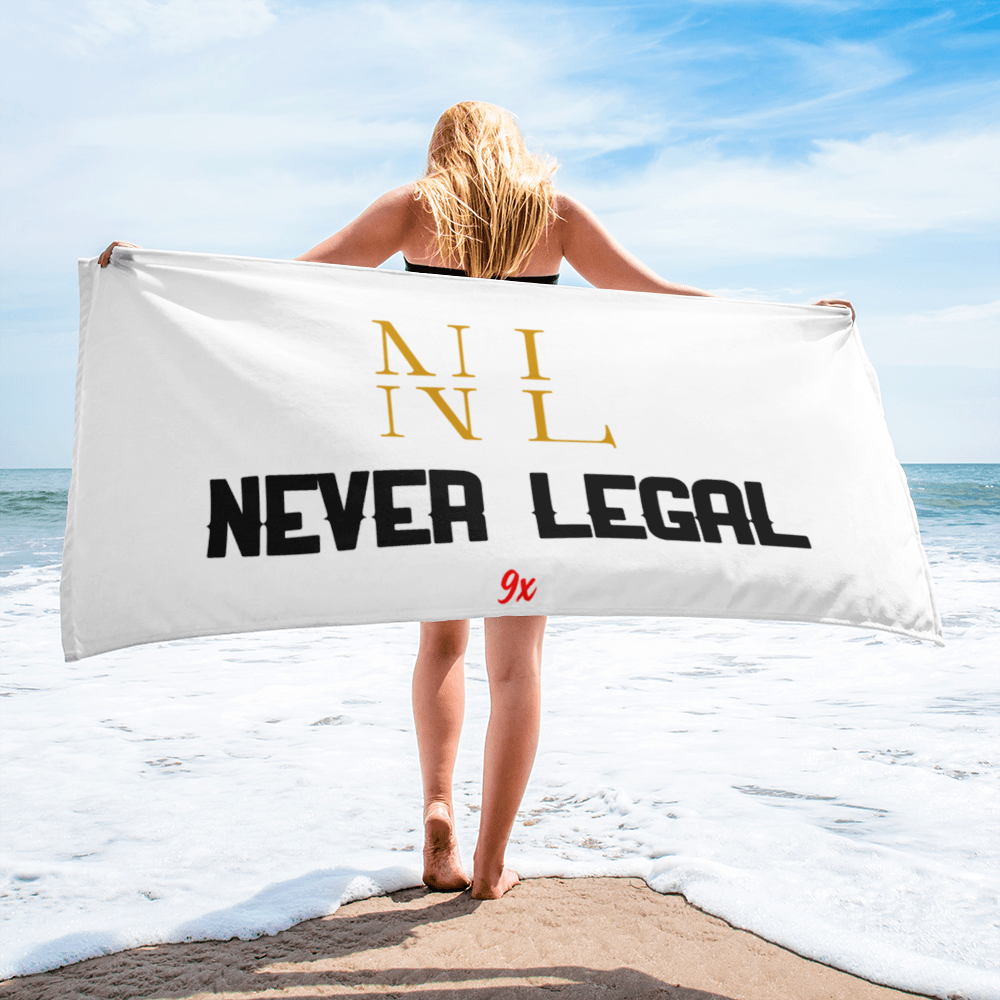 NEVER LEGAL 9X-Towel