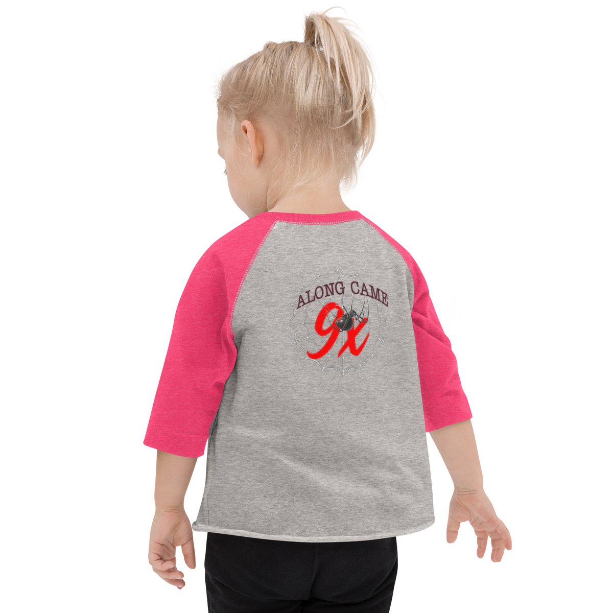 NEVER LEGAL 9X-Toddler baseball shirt