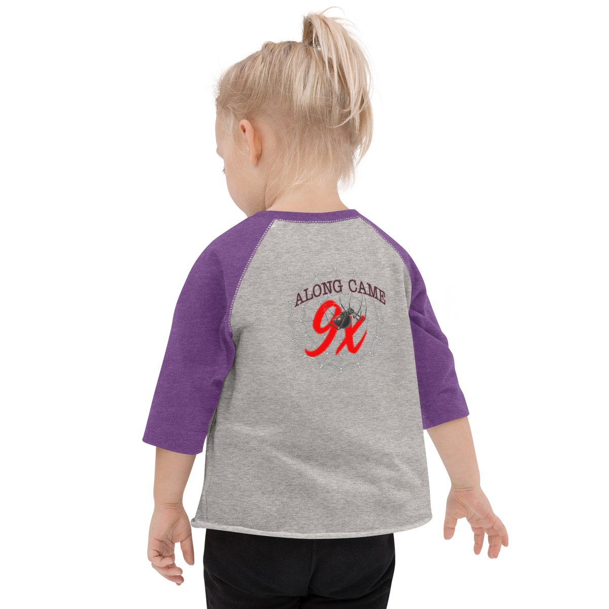 NEVER LEGAL 9X-Toddler baseball shirt