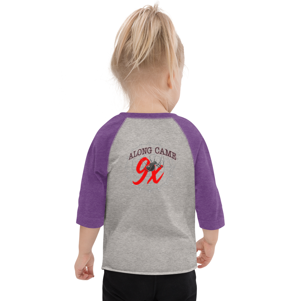 NEVER LEGAL 9X-Toddler baseball shirt