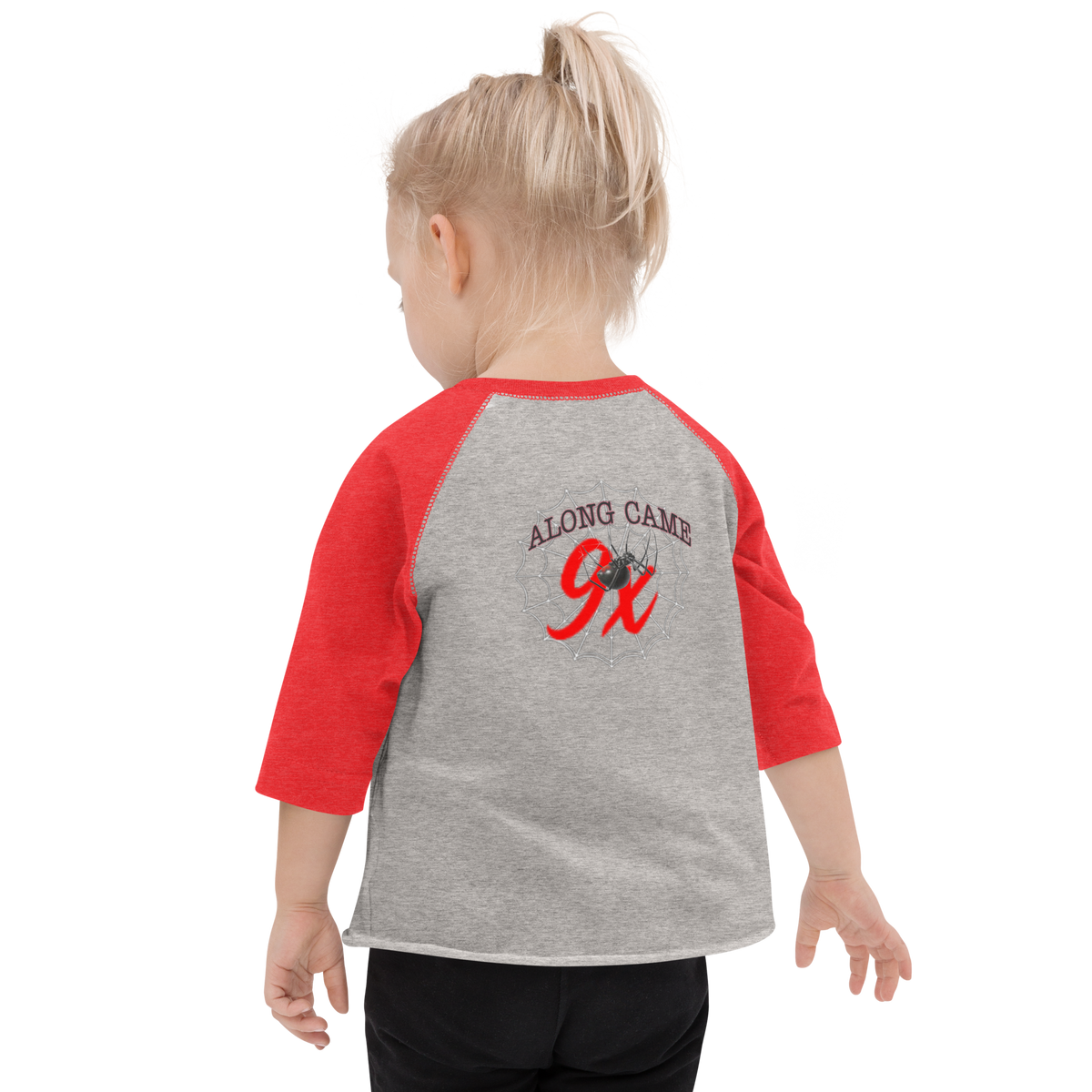 NEVER LEGAL 9X-Toddler baseball shirt