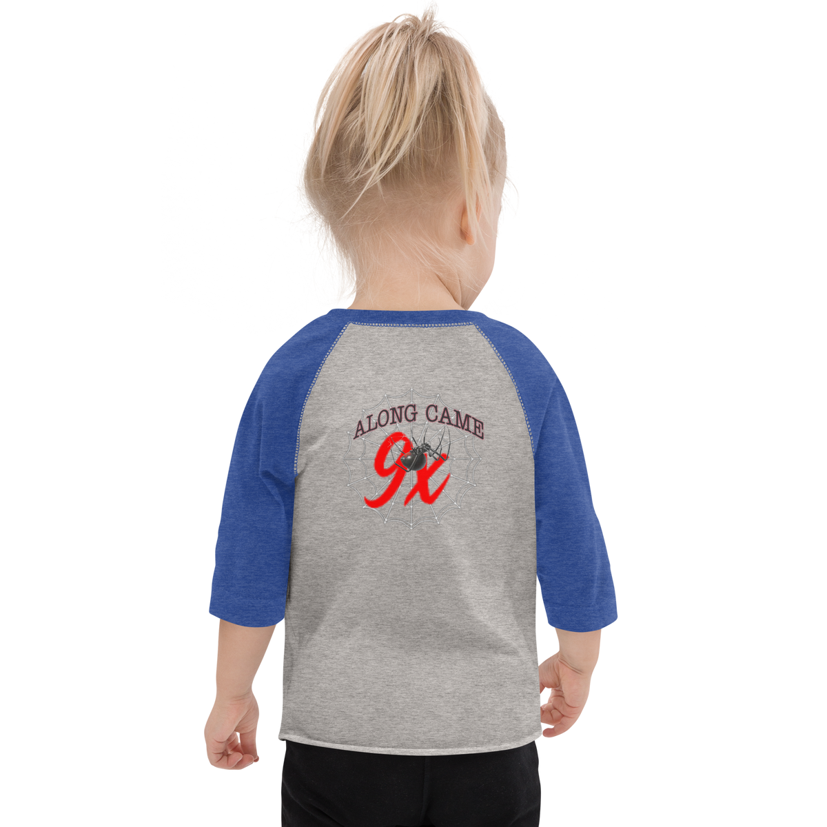 NEVER LEGAL 9X-Toddler baseball shirt