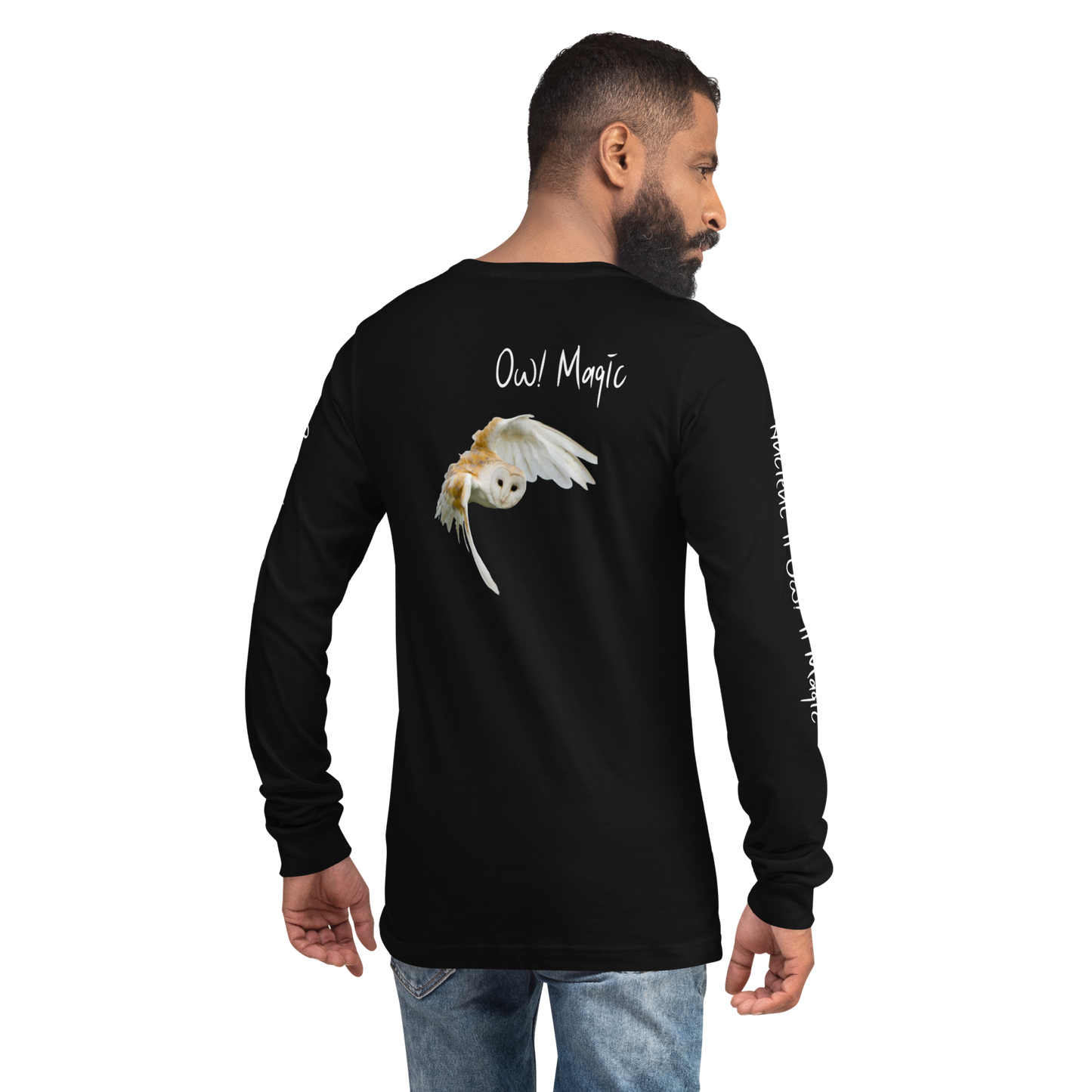 True Nature Ancient Owl Magic 1111-Unisex Long Sleeve Tee