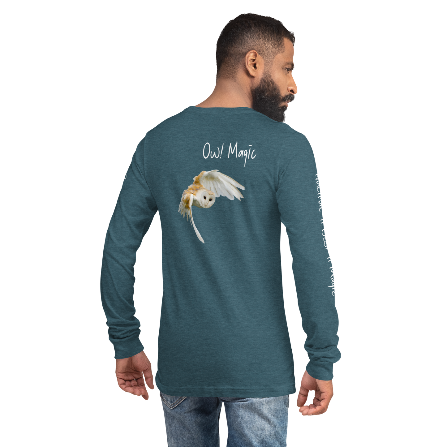 True Nature Ancient Owl Magic 1111-Unisex Long Sleeve Tee