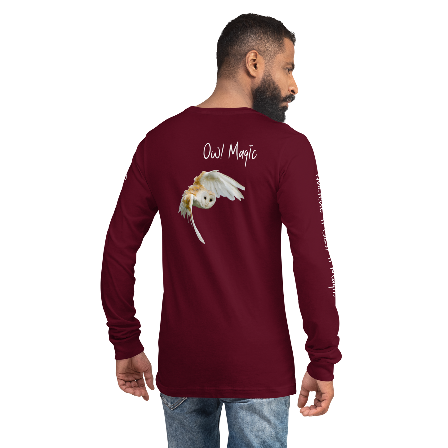 True Nature Ancient Owl Magic 1111-Unisex Long Sleeve Tee