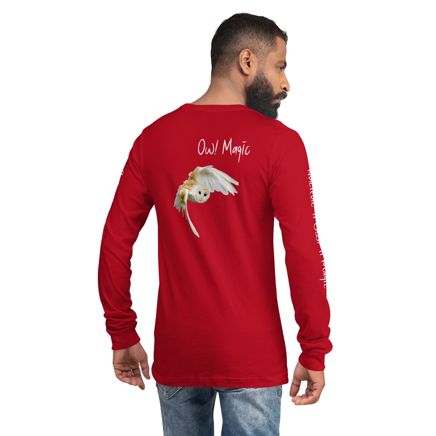 True Nature Ancient Owl Magic 1111-Unisex Long Sleeve Tee