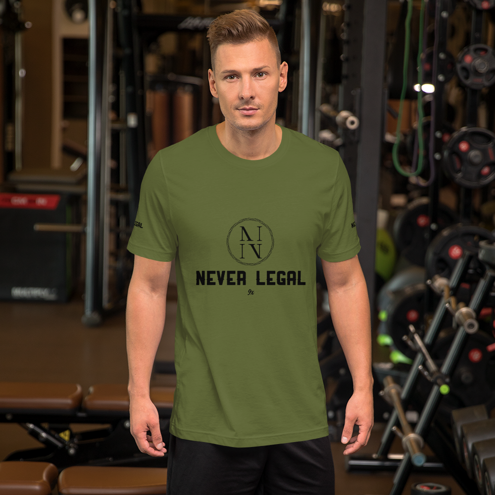 NEVER LEGAL 9X-Unisex t-shirt