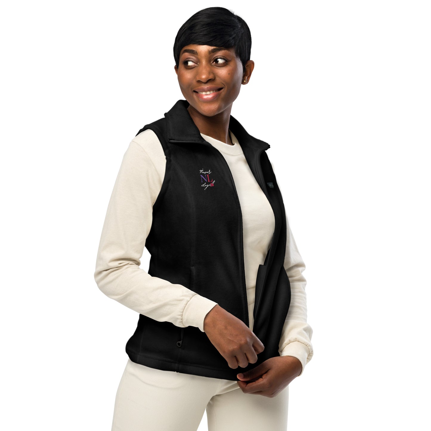 NEVER LEGAL 9X-Women’s Columbia fleece vest