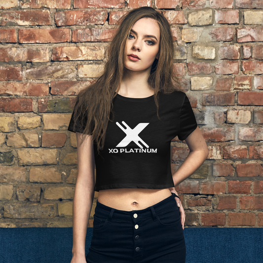 XO Platinum Women’s Crop Tee