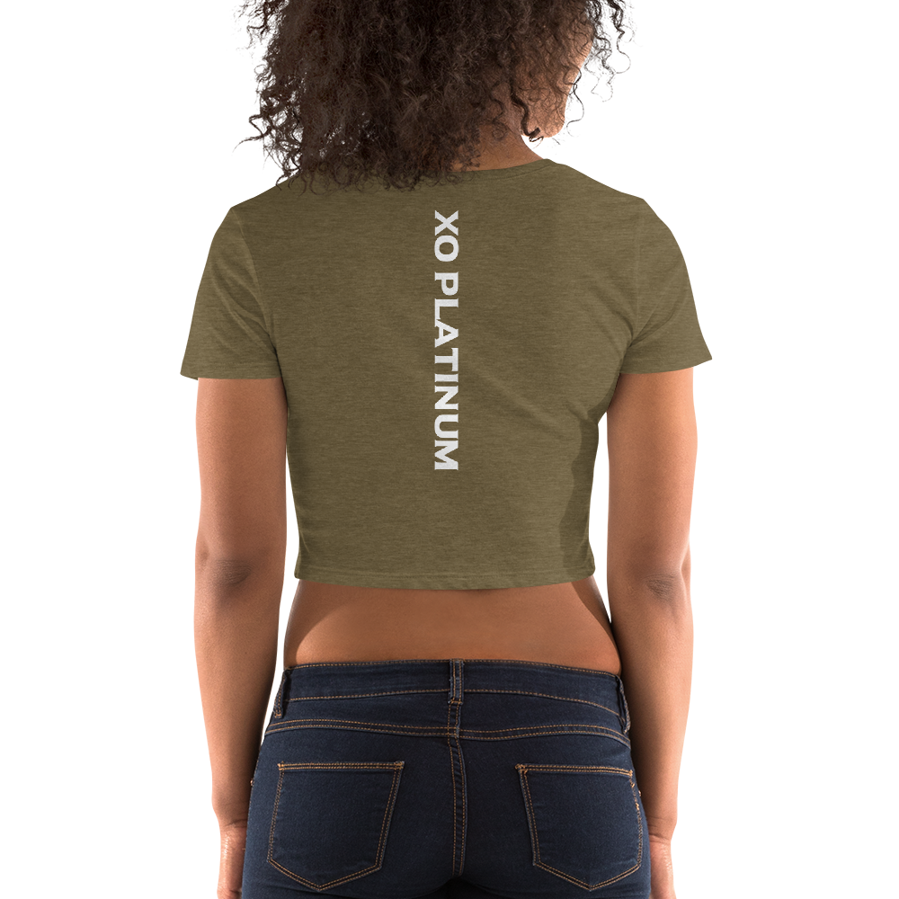 XO Platinum Women’s Crop Tee