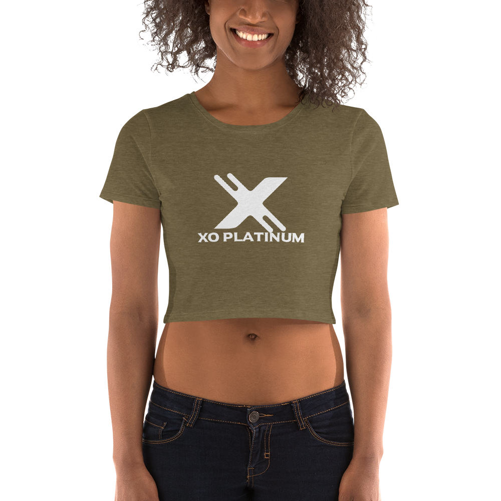 XO Platinum Women’s Crop Tee