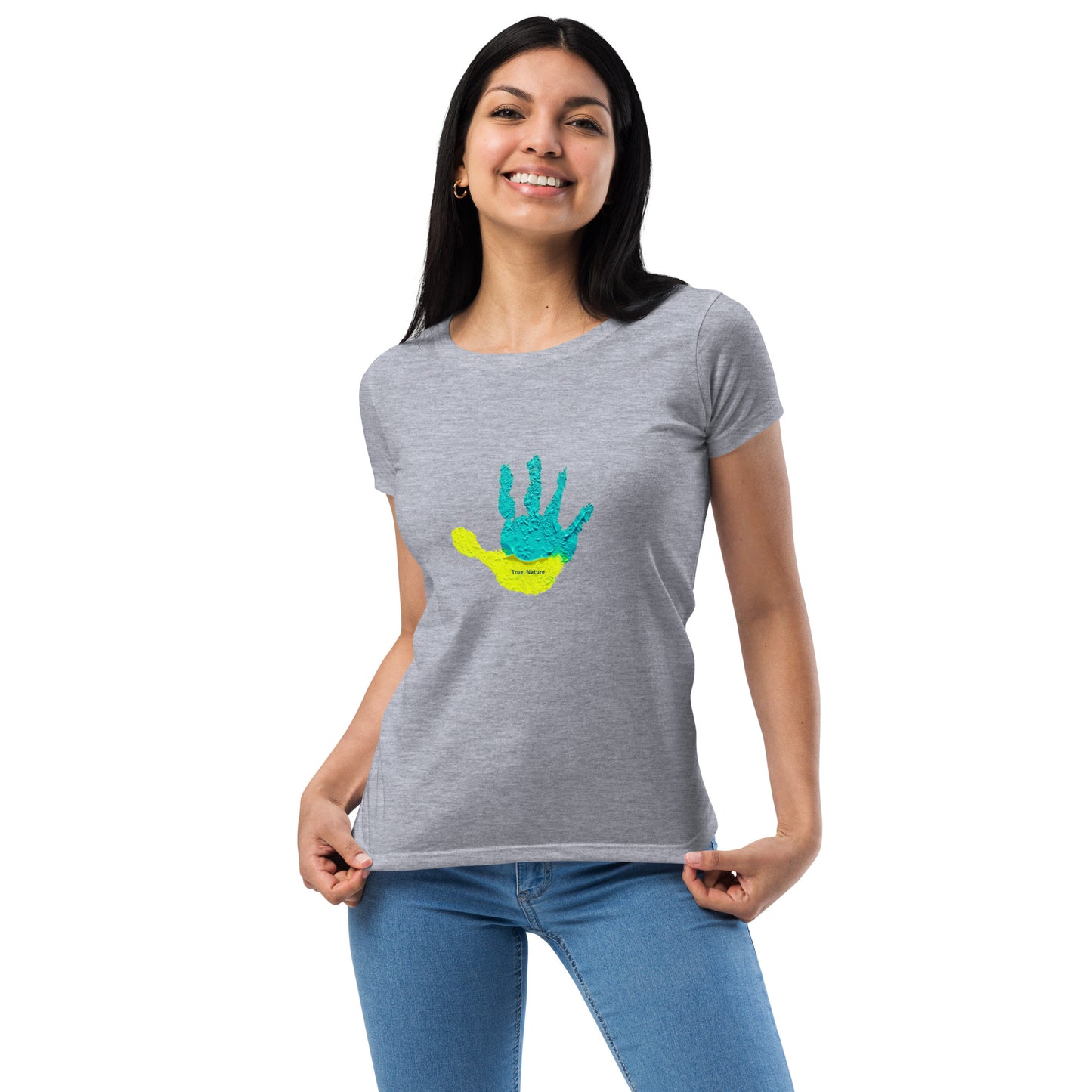 True Nature-Women’s fitted t-shirt