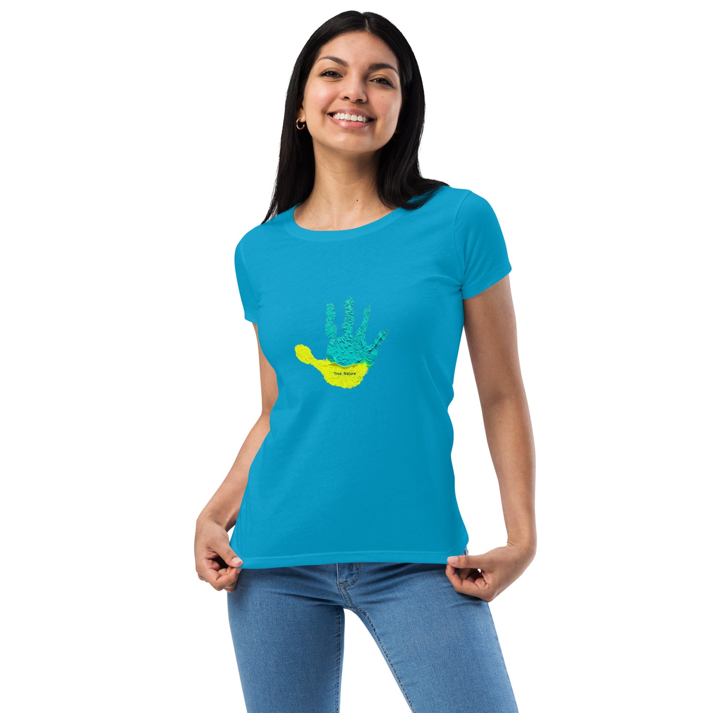 True Nature-Women’s fitted t-shirt