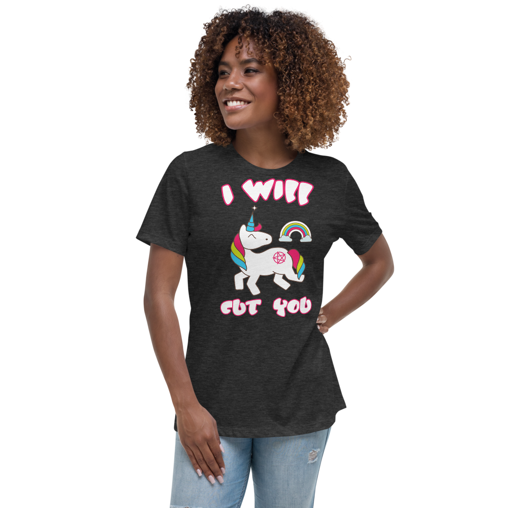 I Will Cut You-Women's Relaxed T-Shirt