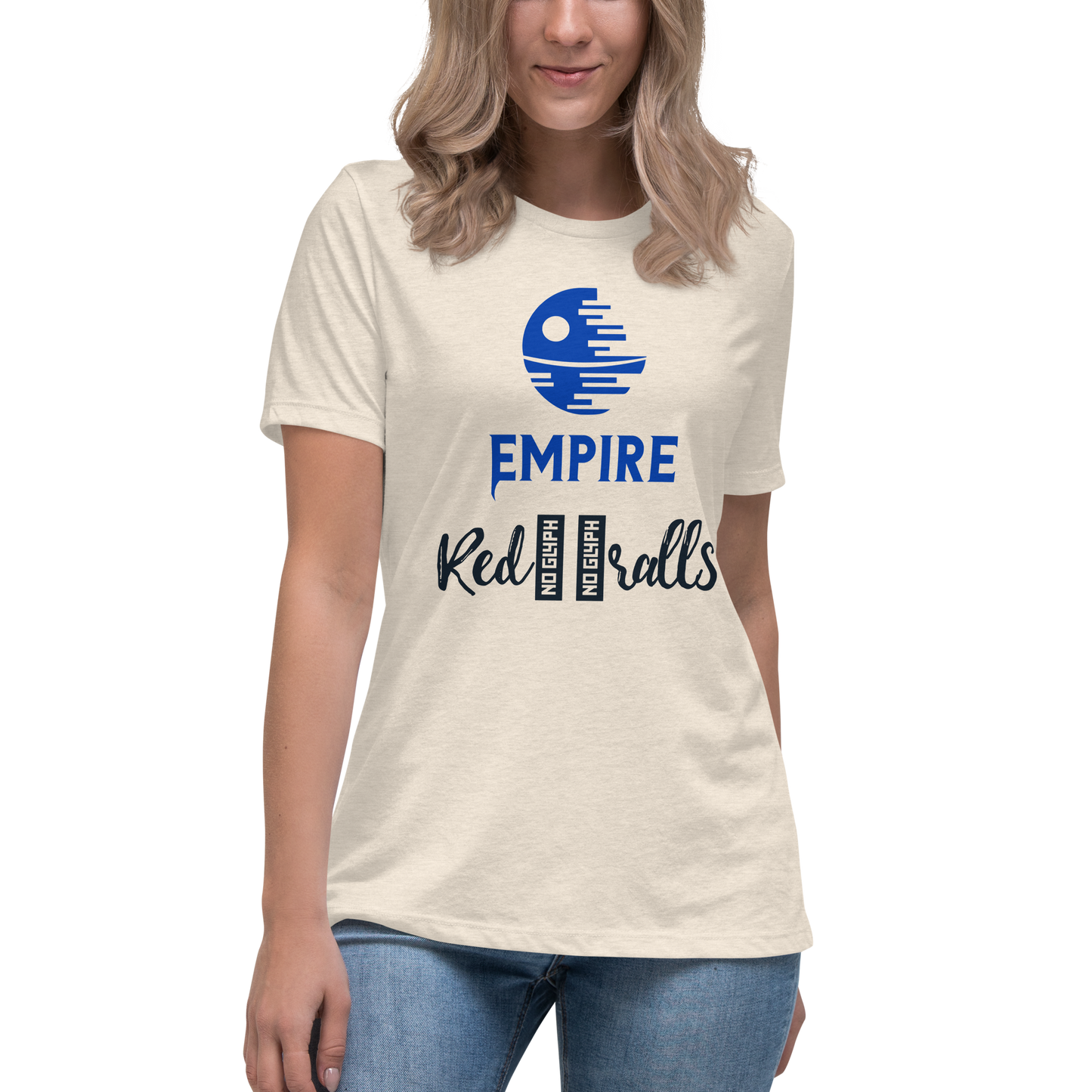 EMPIRE Red Ralls-Women's Relaxed T-Shirt