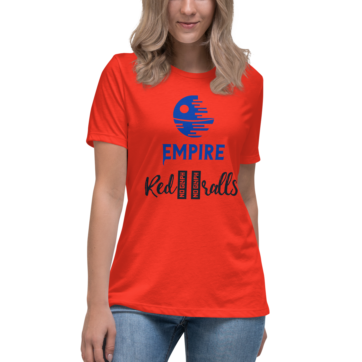 EMPIRE Red Ralls-Women's Relaxed T-Shirt