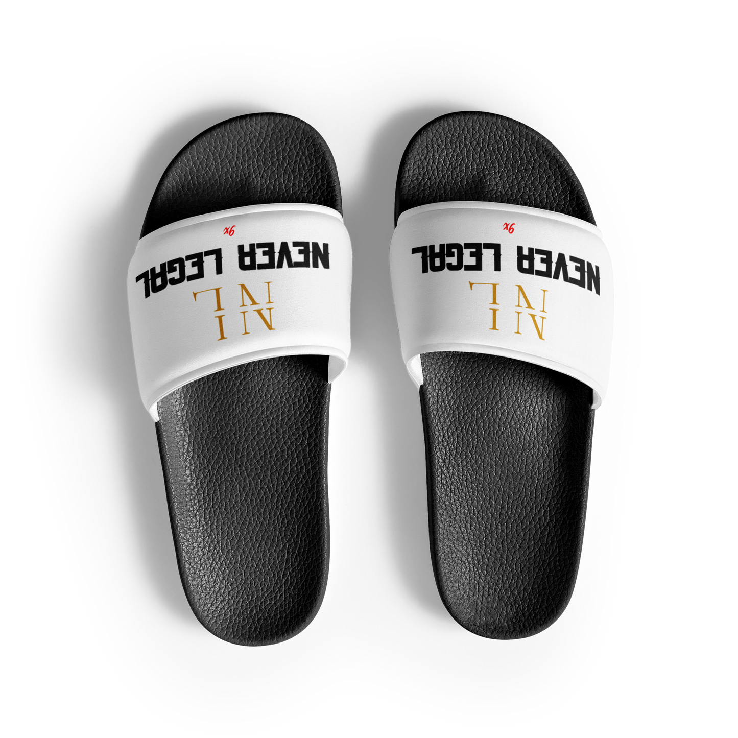 NEVER LEGAL 9X-Women's slides