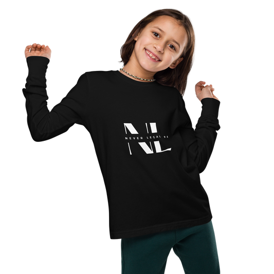 NEVER LEGAL 9X-Youth long sleeve tee